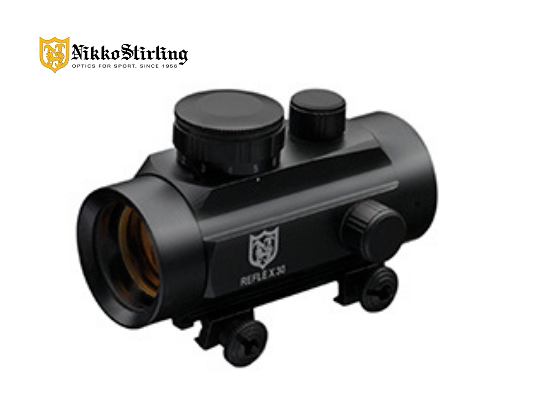 Nikko 30mm Red Dot with 3/8 integrated mounts