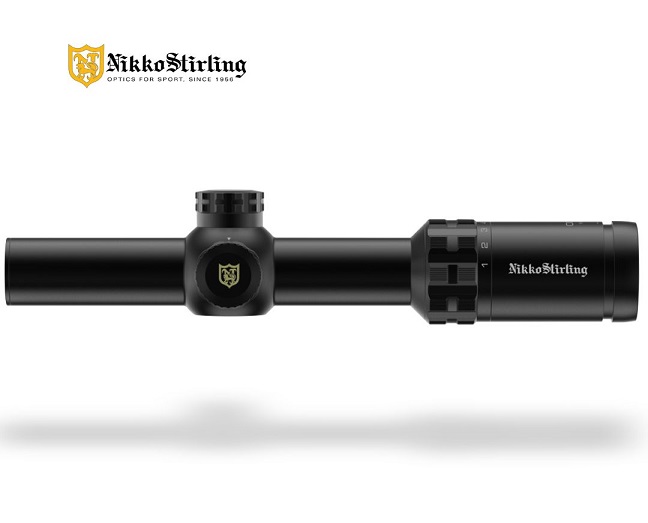 Nikko Ottica Octa 30mm SFP 1-8X24 8xZoom 4 Dot illuminated 1/2 MOA click