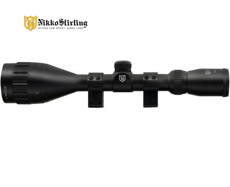 Nikko Ottica MountMaster 1″ SFP AO 4-16×50 with 3/8″ Match Mounts and Adj Obj – HMD