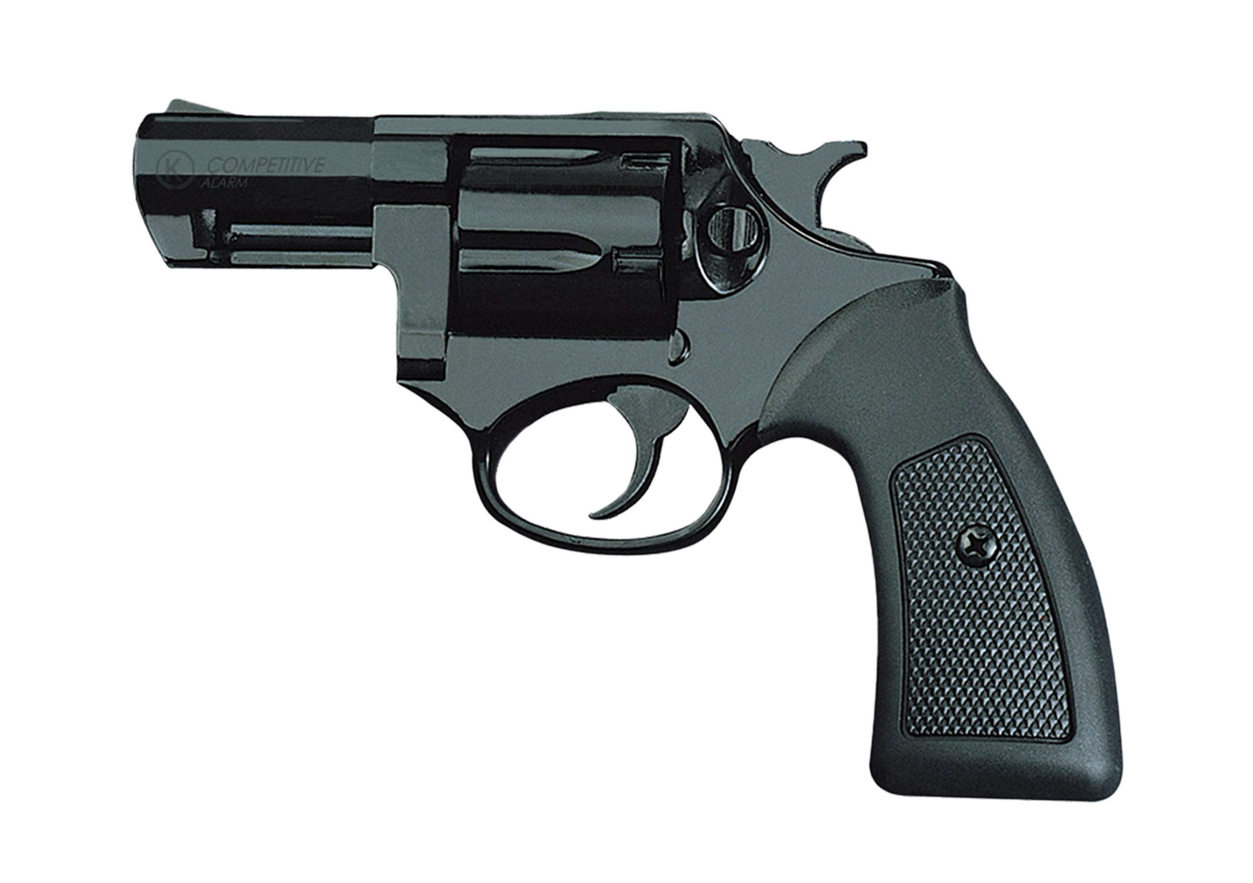 KIMAR COMPETITIVE REVOLVER 5rnd, 2″, black rubber grips with insert 380/9RK 310.020NI