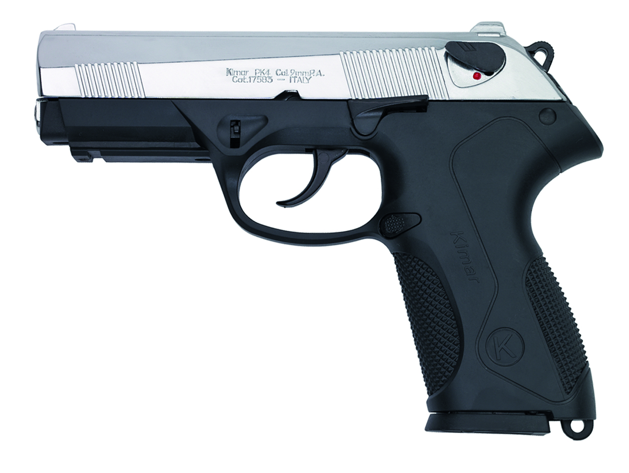KIMAR PK4 PISTOLA SALVE CHROME, 16rnd 8MM 430.057NI