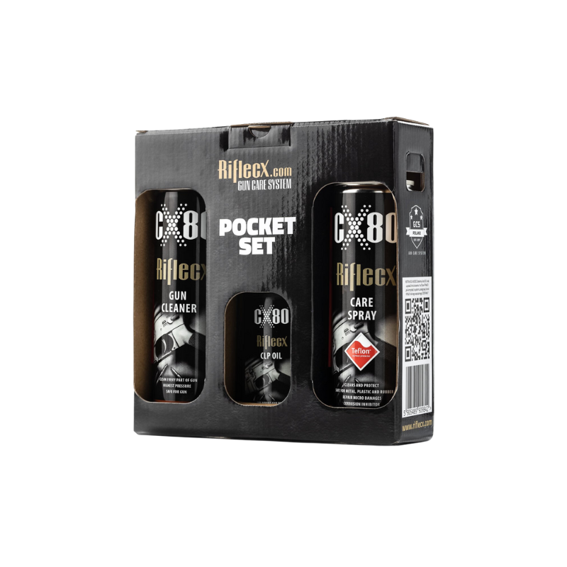 Riflecx POCKET SET (Cleaner200,CareSpray200,Oil100)