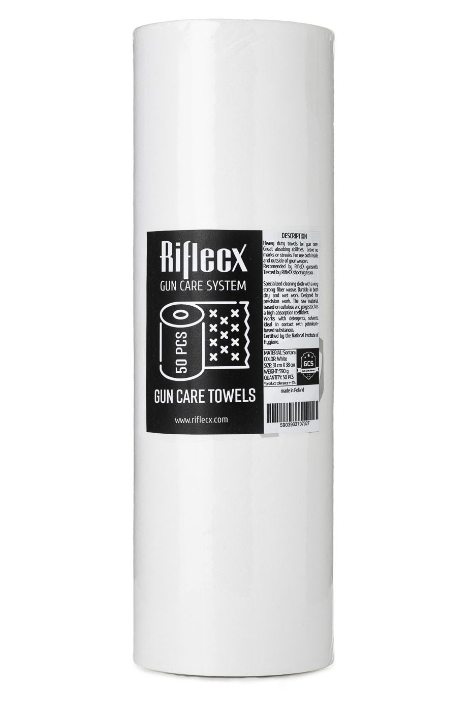 Riflecx GUN CARE TOWELS 50PCS