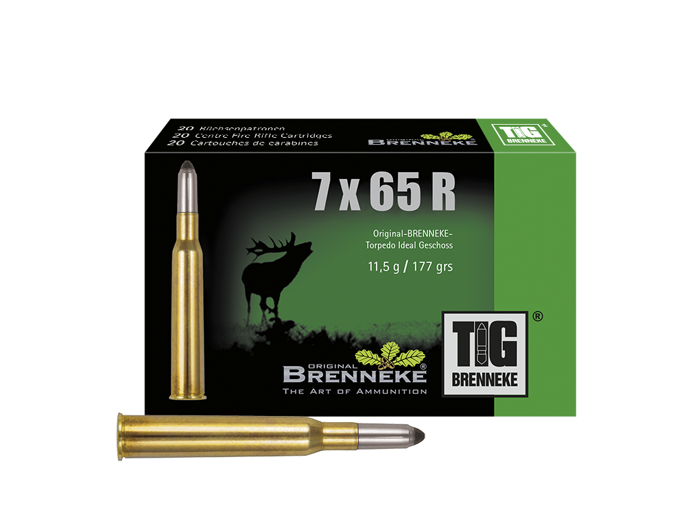 Brenneke Munizioni TIG 7 x 57 R, Orig. BRENNEKE TIG 11,5 g 20 / 100