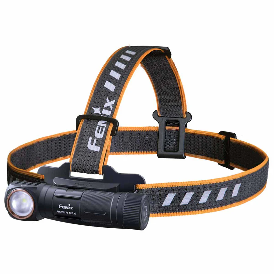 Fenix headlamp HM61R V2.0 SST40 white light LED and a 2835 red light LED 1600 lumens (black)